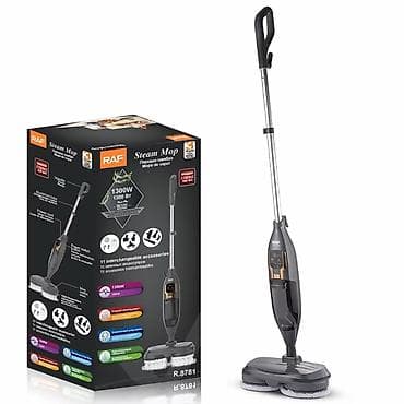 su butulkasi: RAF Buxarlı Mop – Buxar svabrası R.8781 - Güc: 1300W - Su çəni: 550 — 6
