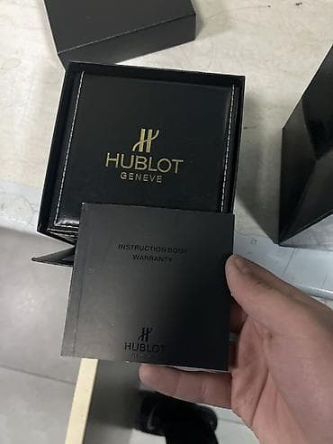 Hublot mexaniki qol saatı satılır 1aydır alınıb yeni kimidir 3-4 defe — 3