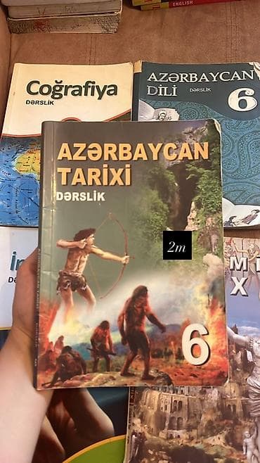 6-cı sinif üçün dərsliklər dəsti Paketə daxil olan kitablar: -