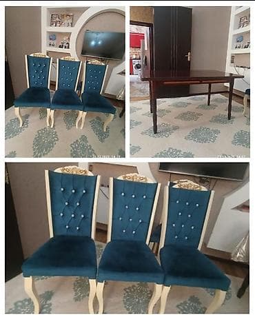 Qonaq otağı üçün, 6 stul lalafo.az -da Qonaq otağı üçün, 6 stul
