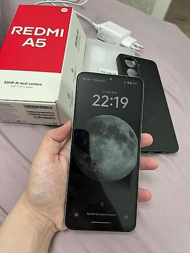 telefon satiwi: Redmi A5 Ocean Blue pula ehtiyac var deyə satıram təzə alınıb — 2