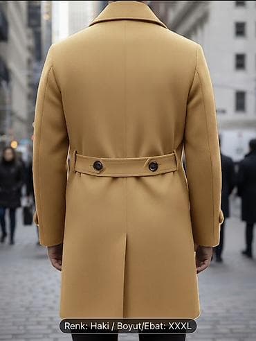 is geyimi: Palto, XL, rəng - Qəhvəyi — 2