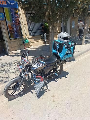 Транспорт: Moto-skuterlə qida çatdırılma dəsti - Çatdırılma üçün tam təchizatlı — 1
