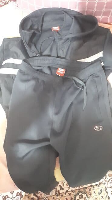 qaqa desti: Мужской спортивный костюм, 6XL, цвет - Синий — 2