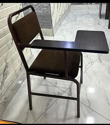 Tələbə/konfrans oturacağı – qolu üstü yazı masasılı stul - Sağ