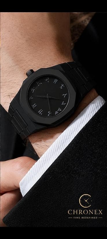 sensor saatlar: Chronex “Time Redefined” kolleksiyasından minimalist qol saatı - — 3