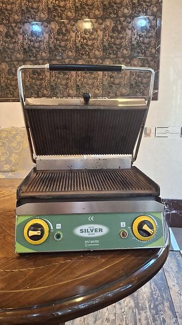 grill toster: SILVER Kitchen “Tost Master 12 Professional” elektrik qril/tost — 1