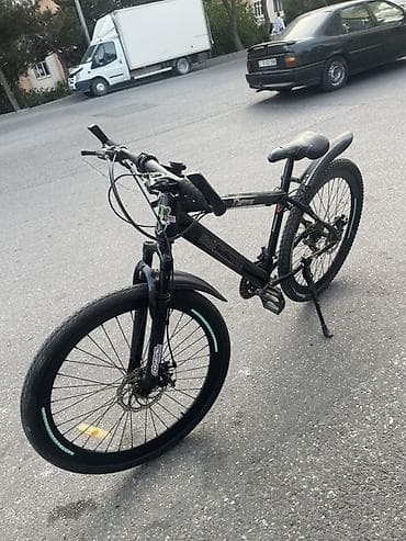 velosiped 3 teker: İşlənmiş Şəhər velosipedi 26", sürətlərin sayı: 21, Pulsuz çatdırılma — 1