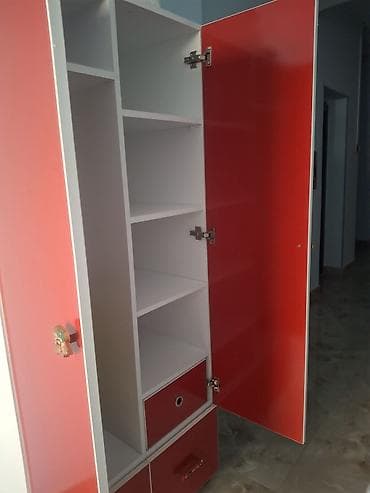 paltar dolab: Açılan, 2 qapılı Düz dolab, Qarderob, paltar dolabı — 5