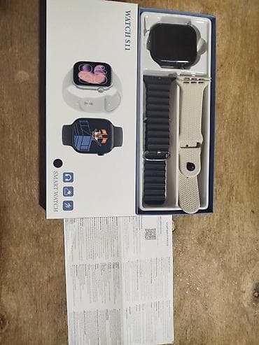 note 20 plus: Smart saat – WATCH S11 Məhsul təsviri: - Kvadrat ekranlı, toxunma — 1