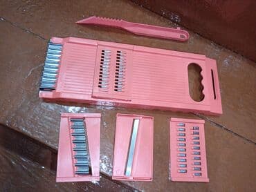 kələm doğrayan aparat: Mətbəx üçün çoxfunksiyalı tərəvəz doğrayıcı dəst sürtkəc və ya tyerka — 10