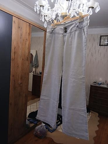 oversize şalvar: S,36,(R) -------------- İŞLƏNMİŞ. İncə,arıq,bədən,boy,175sm — 3