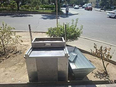 Paslanmayan poladdan hazırlanmış peşəkar şiş kabab/şamıyaxan mangal — 5