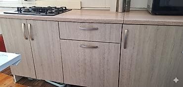 plastik qapi gence: Mətbəx ucun şkaflar.qaz plitəsi qaz kontrolladır. 1 gözü — 1