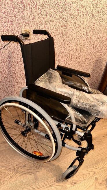 унитаз для инвалидов переносной: Mexanik əlil arabası - Yüngül, möhkəm metal karkas - Böyük arxa — 3