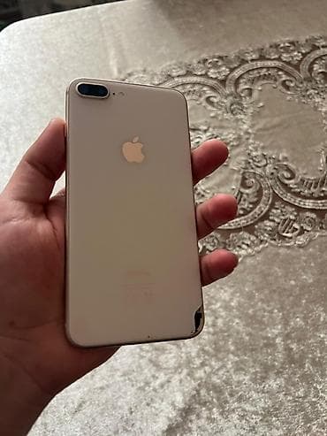iphone 8 barter var: IPhone 8 Plus, 64 GB, Qızılı, Barmaq izi — 3