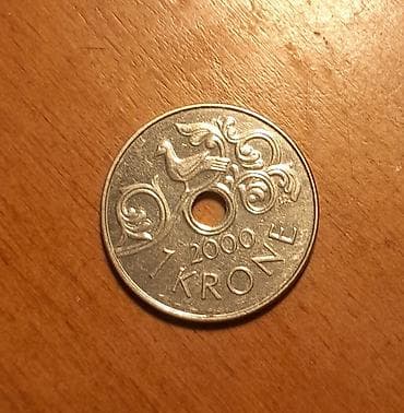 Norvec.2000 kl.1 kron