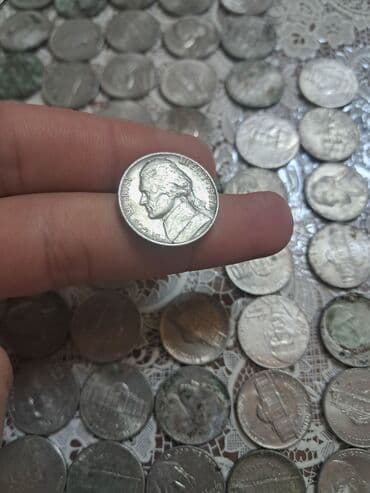qerbli qəpik: ABŞ sikkələri – qarışıq lot - Növ və nominalar: quarter dollar (25¢) — 29