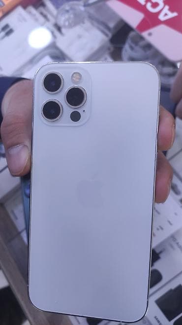 iphone ehtiyat: IPhone 12 Pro, 128 GB, Ağ, Face ID — 9