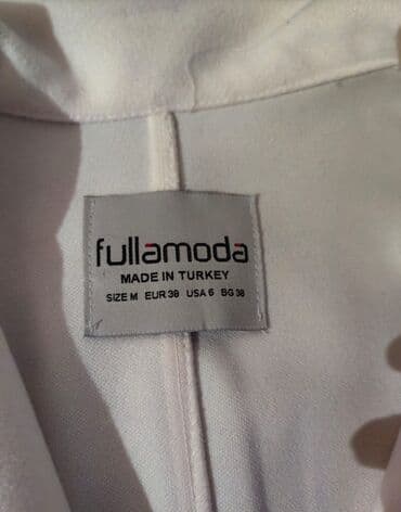 женские коричневые плащи: Плащ, M, цвет - Белый — 3