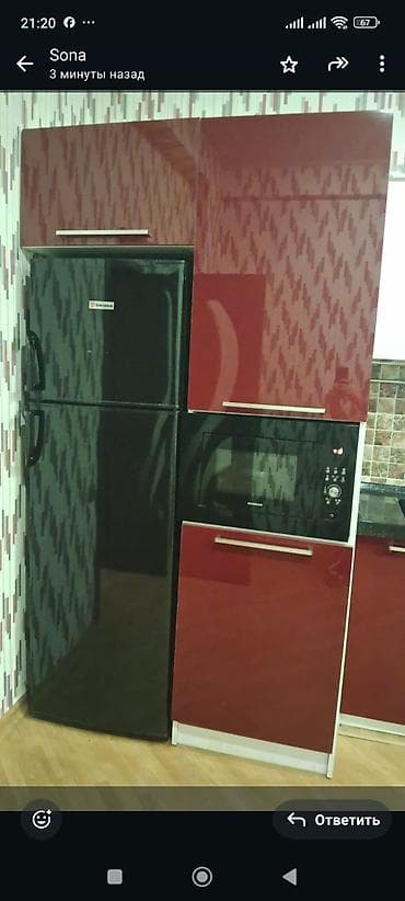 metbex olculeri: Mətbəxə mebeli yaxşı veziyyetde üstü mermer — 2