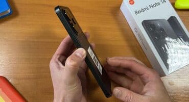 telefon tecili satlir: Redmi Note 14, 256 GB, rəng - Qara, Sensor, Barmaq izi, İki sim kartlı — 1