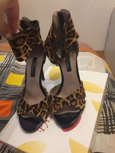 босоножки 27 размера: Размер: 37, цвет - Коричневый, Новый — 1