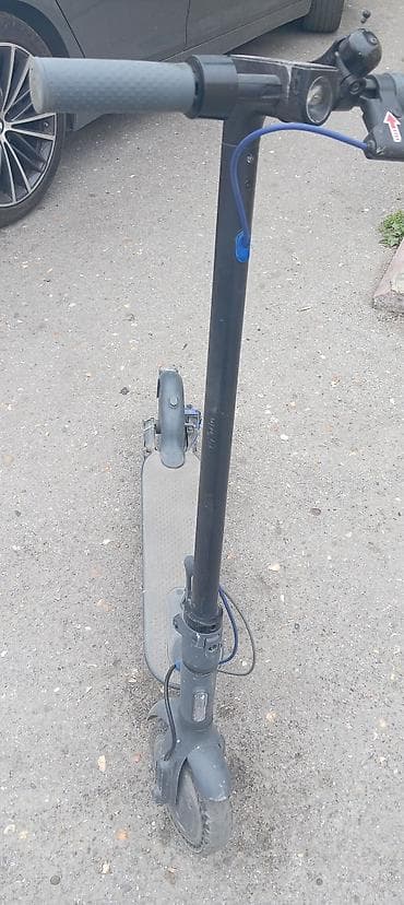 İdman və istirahət: Elektrik Skuter – qatlanan şəhər nəqliyyatı - Rəng: qara - LED — 2