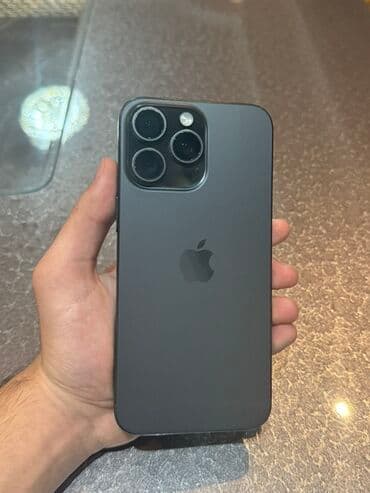 iphone 16 pro qiyməti: IPhone 15 Pro Max, 256 GB, Black Titanium — 1