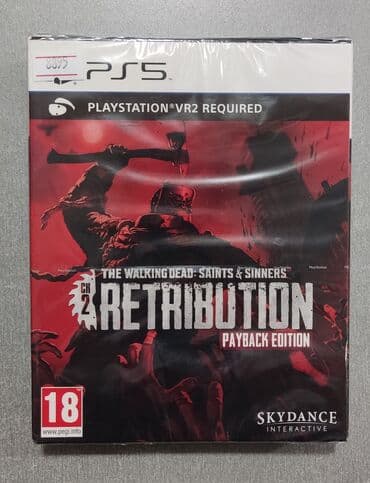 ps plus extra: Playstation 5 üçün the walking dead : saints & sinners oyun diski — 1