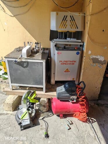 PVC avadanlığı dəsti Təsvir: - PVC qapı-pəncərə istehsalı üçün — 1