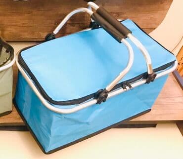 restoran avadanliq: Termo canta teze mallar- eyni sekildeki kimi Piknik ucun yemek cantasi — 2