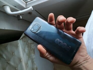 ikinci el poco x3: Poco X3, 128 GB, rəng - Boz, Barmaq izi — 7