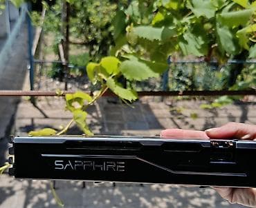 компьютер: Видеокарта для ПК ЖК Sapphire Radeon RX 580, 8 ГБ, Б/у — 4