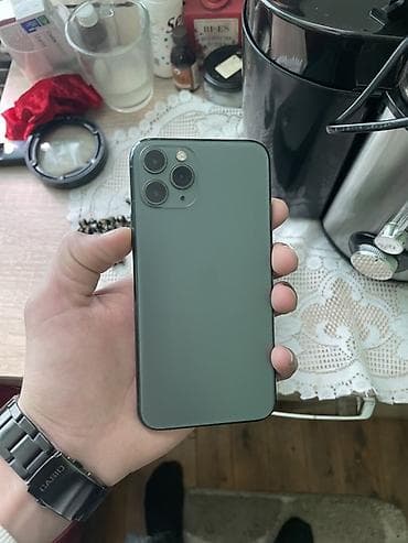 iphone 8 pilus: IPhone 11 Pro, 256 GB, Matte Midnight Green, Face ID — 1