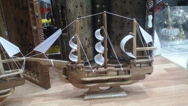 model iş: Gəmi Agacdan Əl işi 15azn Qoz Agacınnan hazırlanmış əl işi Gəmilər — 3