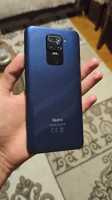 xiaomi redmi 9 t: Redmi 64 GB, rəng - Mavi, Barmaq izi — 1