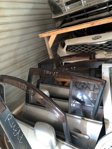 prado qapi: Sol ön, Nissan tida, 2011 il, Yaponiya, Ödənişli çatdırılma, Rayonlara çatdırılma, Ünvandan götürmə — 1