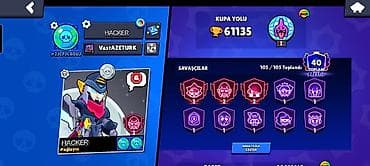 ucuz smart tv: Brawl Stars hesabı - Kupa yolu: 61.135 - Prestij: 40 - Toplanmış — 1