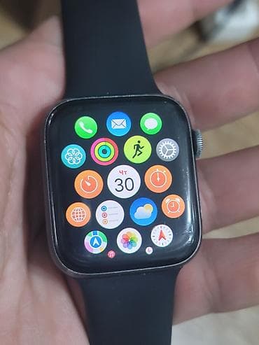 apple whact: Smart saat, Apple, Suya davamlı, rəng - Qara — 2