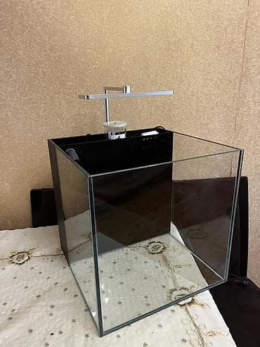 akvar: Hazir Okean akvariumu satilir. 40x40 a samp sistemidi ishigi motoru — 1