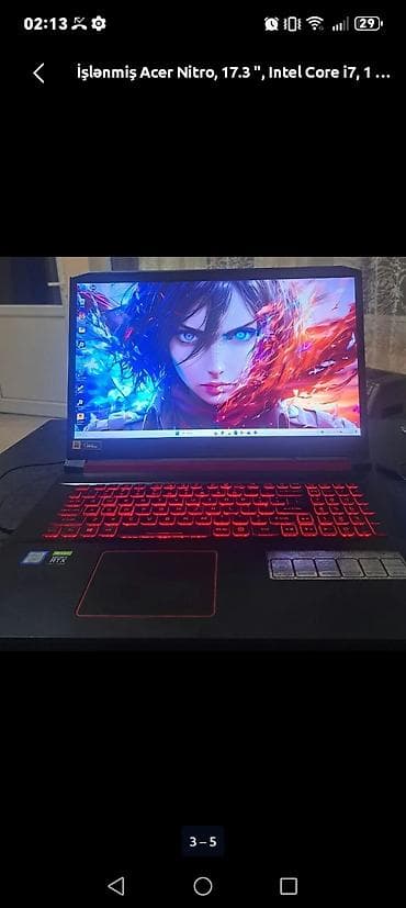 Acer: Б/у Acer Nitro, 17.3 ", Intel Core i7, 1 ТБ, Бесплатная доставка — 2