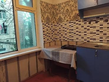 sumqayit ev alqi satqi: 1 otaqlı mənzil – mətbəx və sanuzel şəkillərdə göstərilib — 3