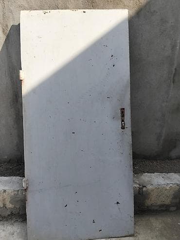 uşaq ucun: Demir qapi 200/96sm 125azn Sumqayit 5536 leli Metal qapı vərəqi - — 1