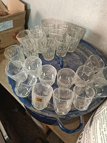 kofe qablari: Stəkanlar, Şüşə — 3