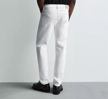 b class makasin: Cins şalvar, Zara, M — 2