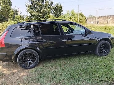 Renault Mégane II Grandtour (universaI) – qara rəngdə, praktik və
