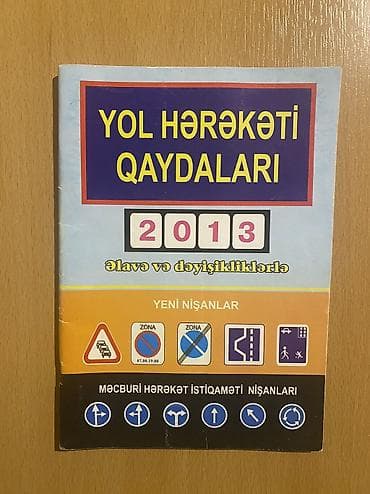 yol qaydaları kitabı: Yol hərəkəti üzrə tədris və imtahan kitabları dəsti
Whtsp var — 2