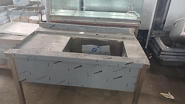 unitazlar ve qiymetleri: Yeni Düzbucaqlı Mətbəx çanağı, Şkafsız, Paslanmaz polad, Ödənişli çatdırılma — 4