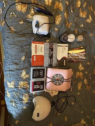 Manikür və gel-dırnaq üçün tam dəst Dəst tərkibi: - UV/LED lampa